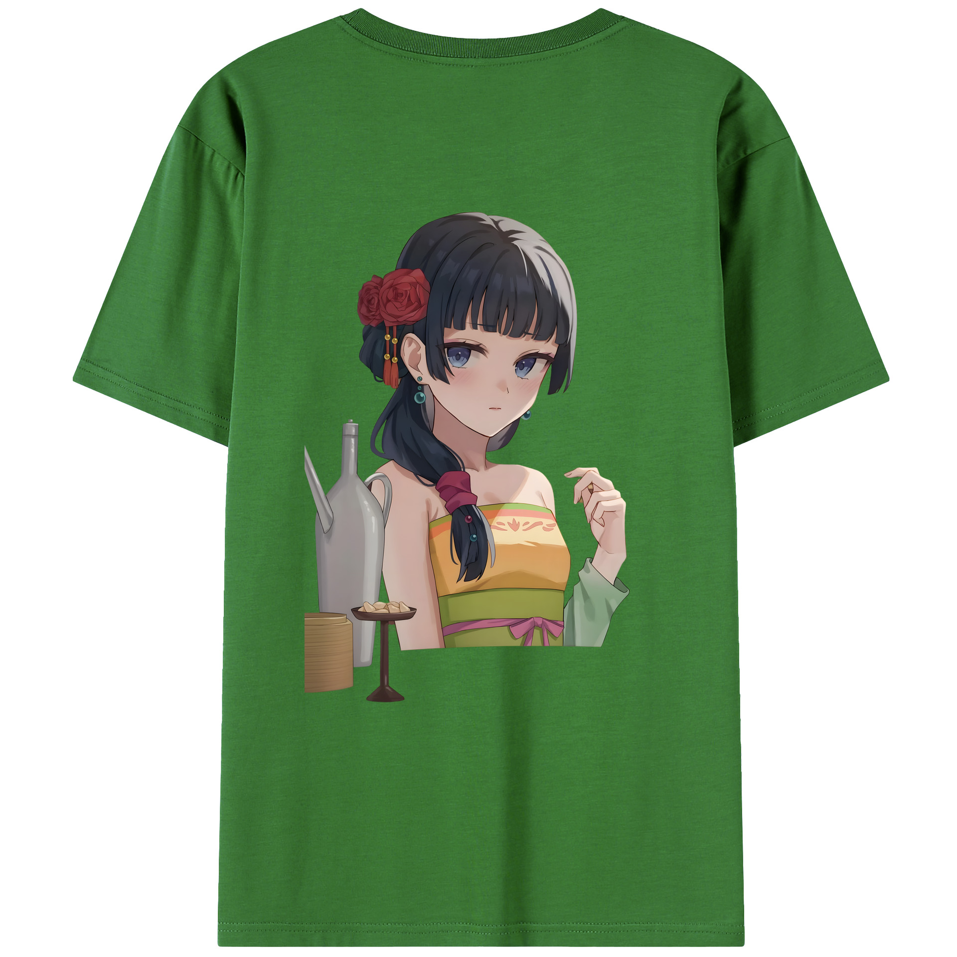 （画像用） 薬屋のひとりごと The Apothecary Diaries レディース半袖Tシャツ(バックプリント)